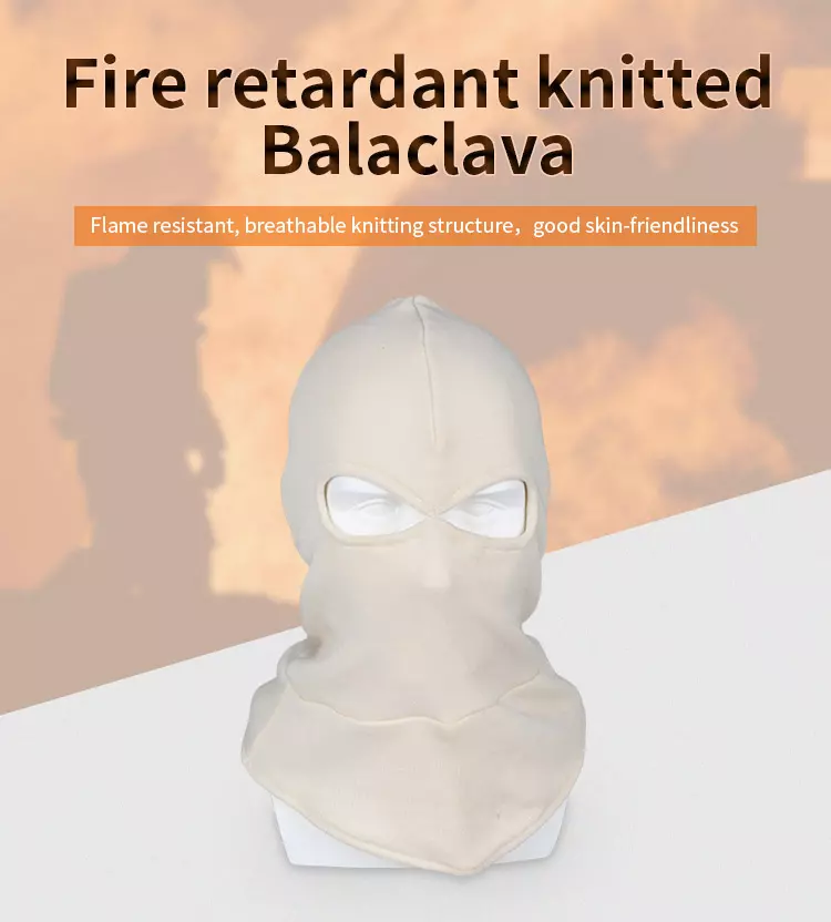 Fire resistant knitted Balaclava