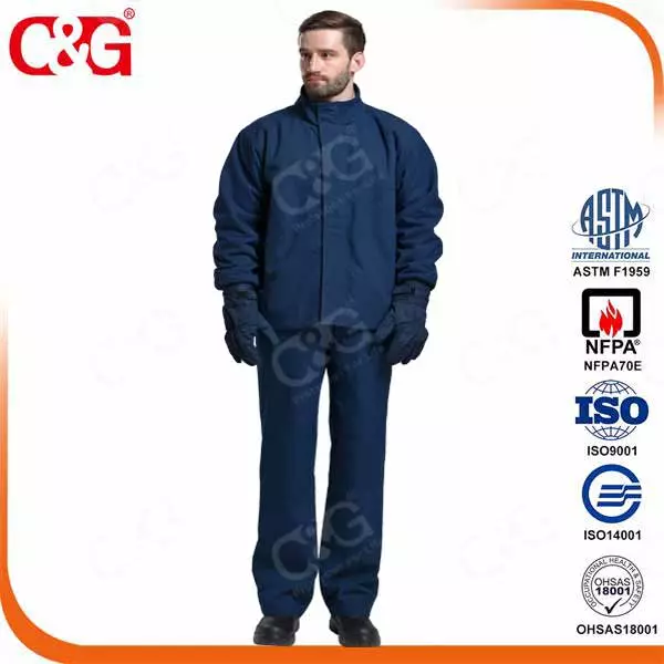 67 Cal Arc Flash Suit/<a href=/ppc/ target=_blank class=infotextkey>Protective clothing</a>
