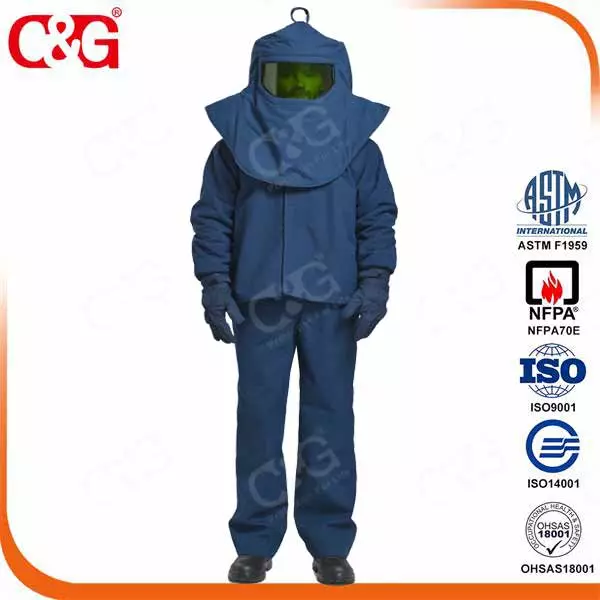67 Cal Arc Flash Suit/<a href=/ppc/ target=_blank class=infotextkey>Protective clothing</a>