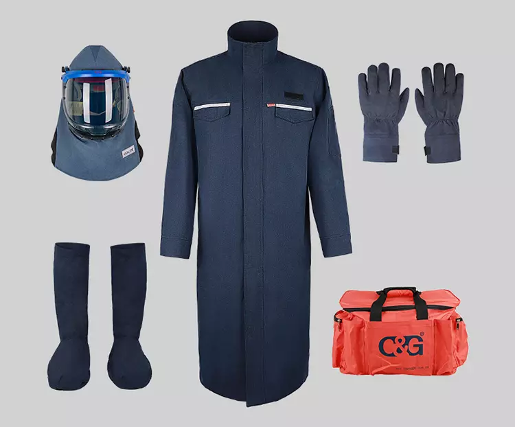 40 CAL ARC FLASH PROTECTION PPE SUIT & KIT