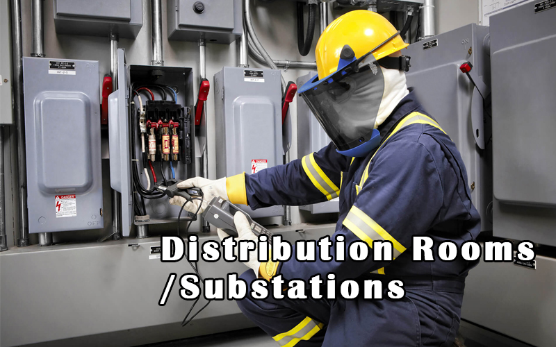 Arc Flash Protection Practices in Substations and Distribution Roo