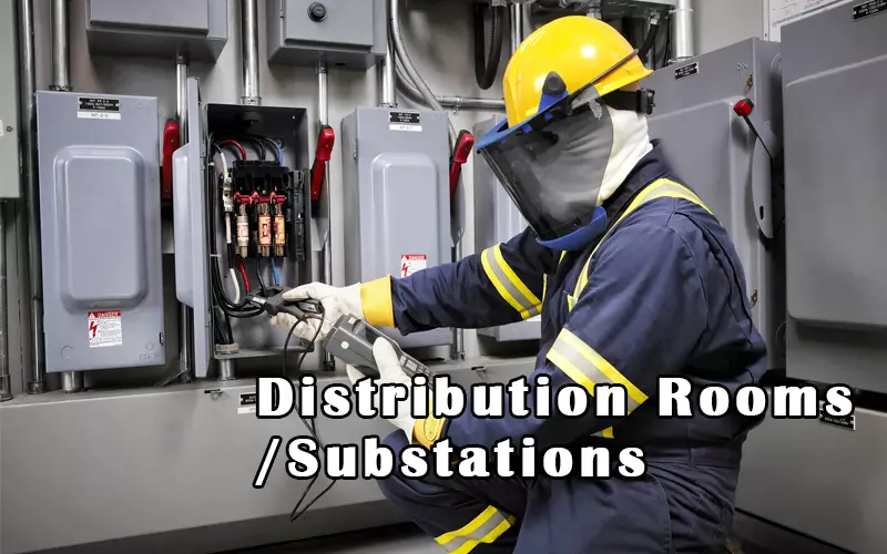 Arc Flash Protection Practices in Substations and Distribution Rooms