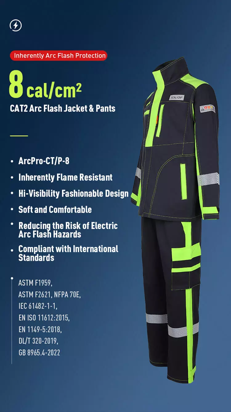 High-Visibility Arc Flash Clothing: Balancing Electrical Hazards and Operational Visibility