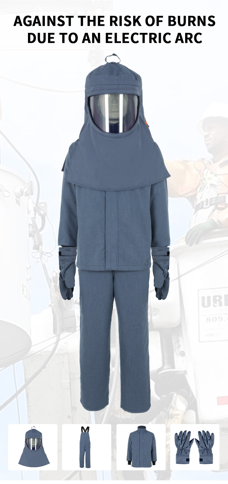 Arc Flash Suit: Advanced Protection with C&G ArcPro® Technology