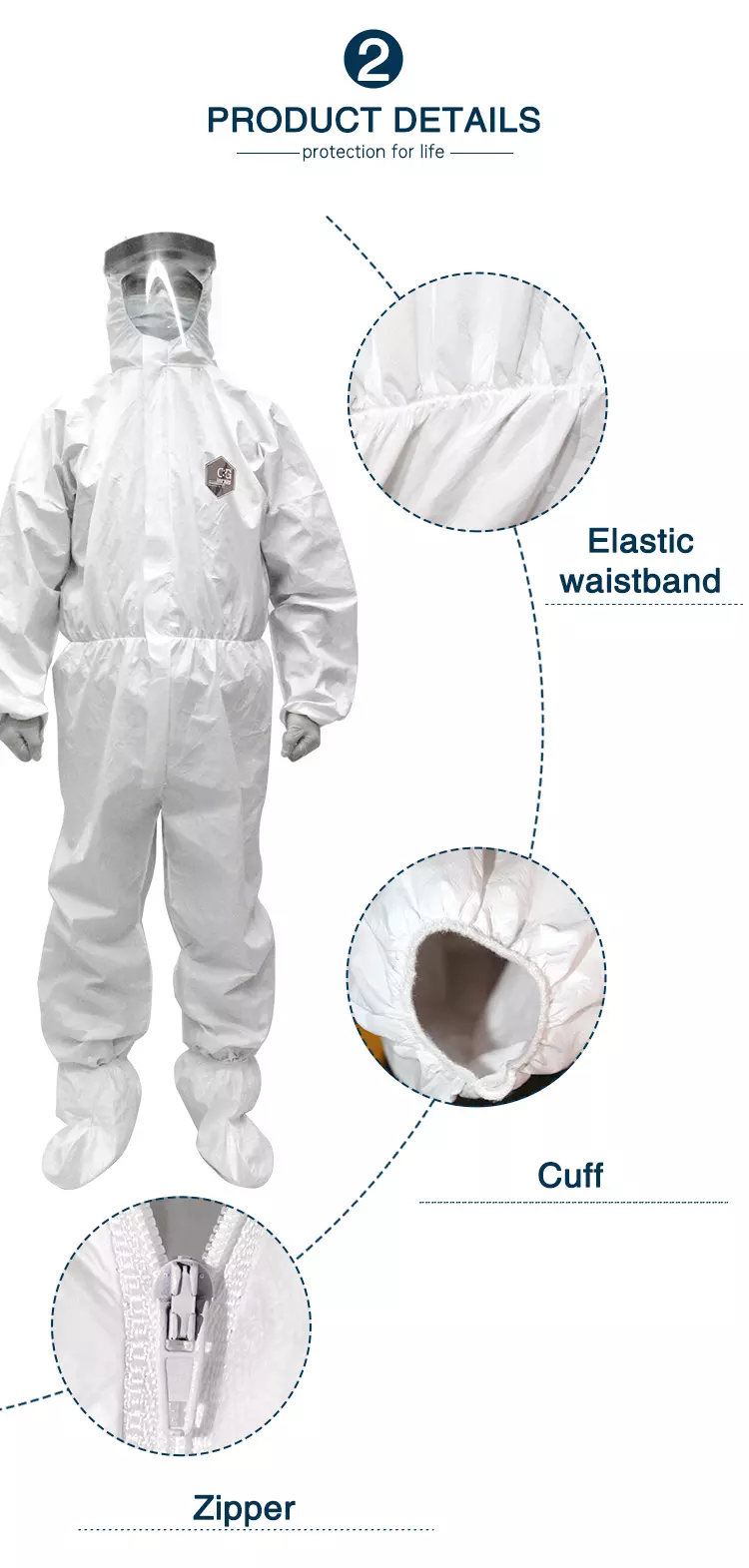 CG500B Disposable <a href=/ppc/ target=_blank class=infotextkey>Protective clothing</a>