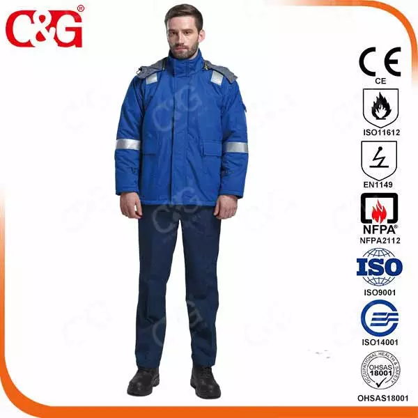 Oil And Gas Nomex Aramid Fire Resistant Suit Flame Resistant Uniform
