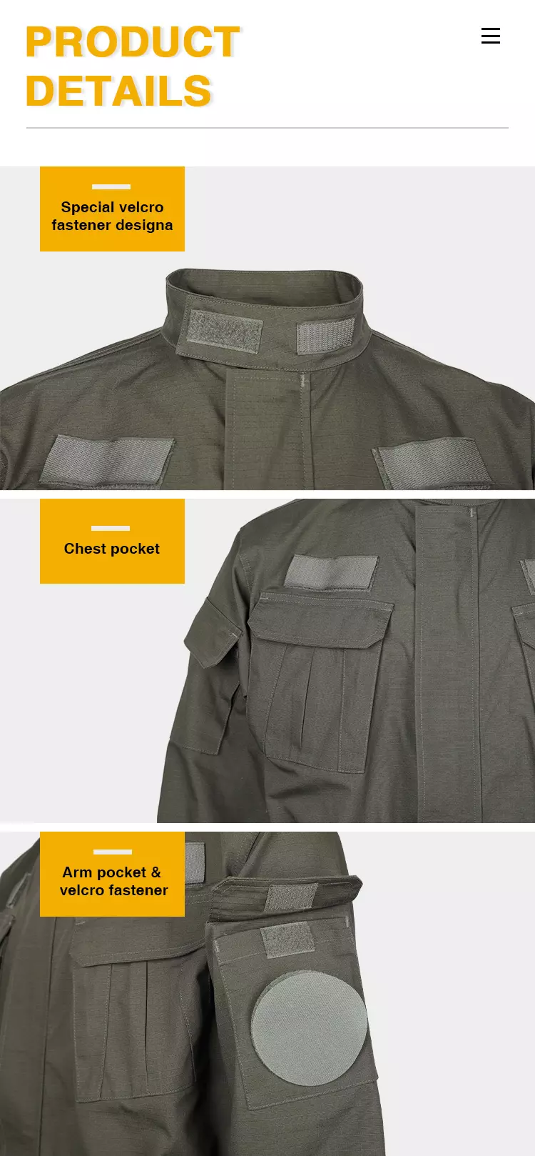 Military Tranning Coverall