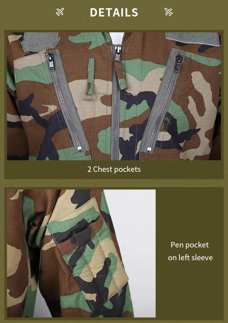 Camouflage Flight Coverall