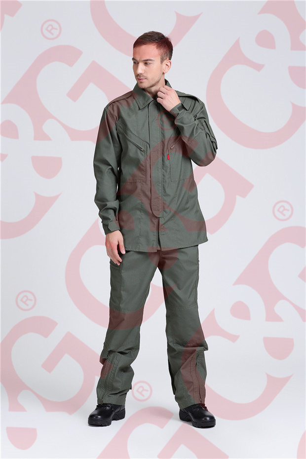Nomex IIIA sage green jacket and pants, C&G Products Design